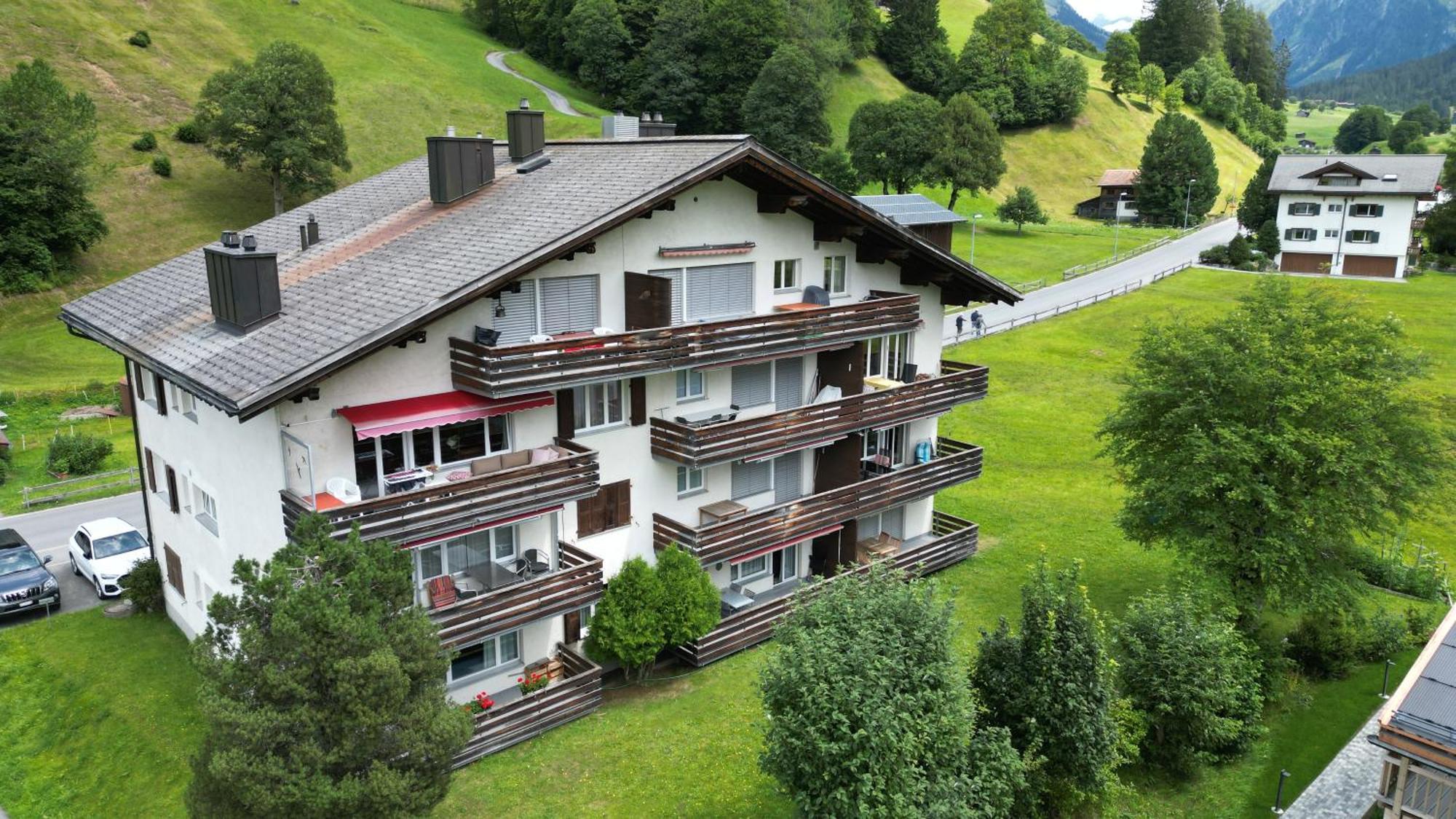 Gemuetliches Appartement Fuer Erholung Und Sport Klosters Esterno foto